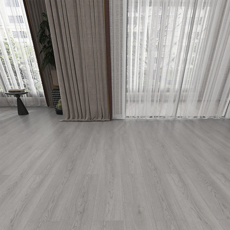 49"x8" width E0 natural solid wood laminate flooring, click-lock, waterproof