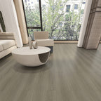 49"x8" width E0 natural solid wood laminate flooring, click-lock, waterproof