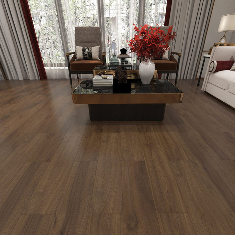 49"x8" width E0 natural solid wood laminate flooring, click-lock, waterproof