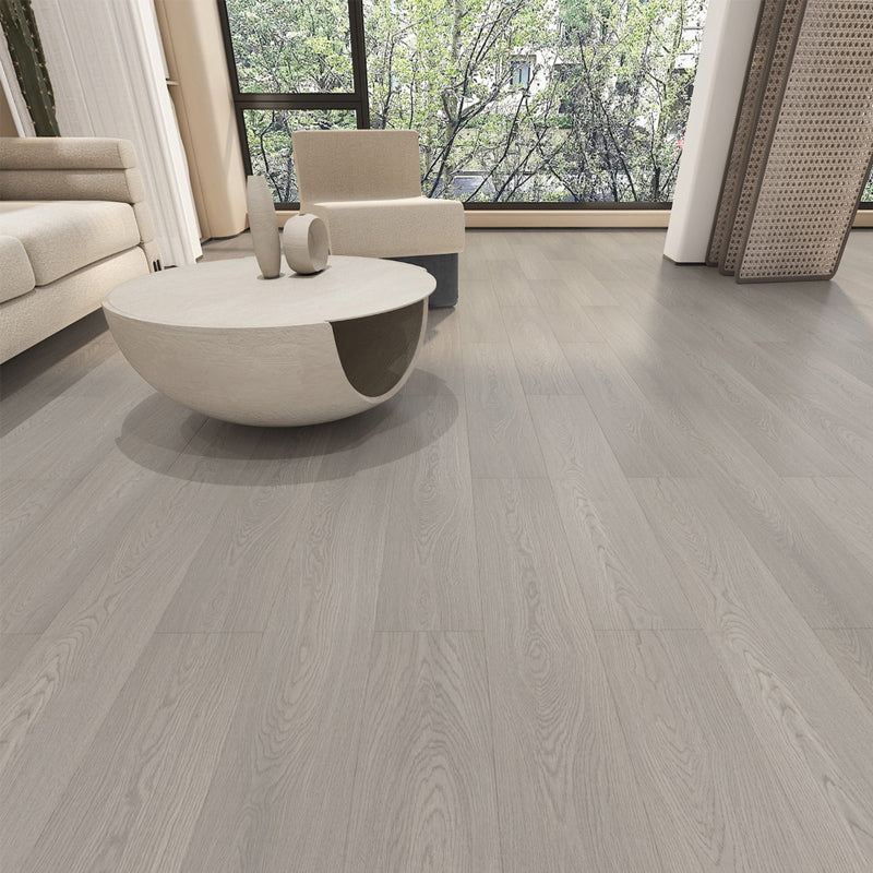 49"x8" width E0 natural solid wood laminate flooring, click-lock, waterproof