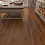 49"x8" width E0 natural solid wood laminate flooring, click-lock, waterproof