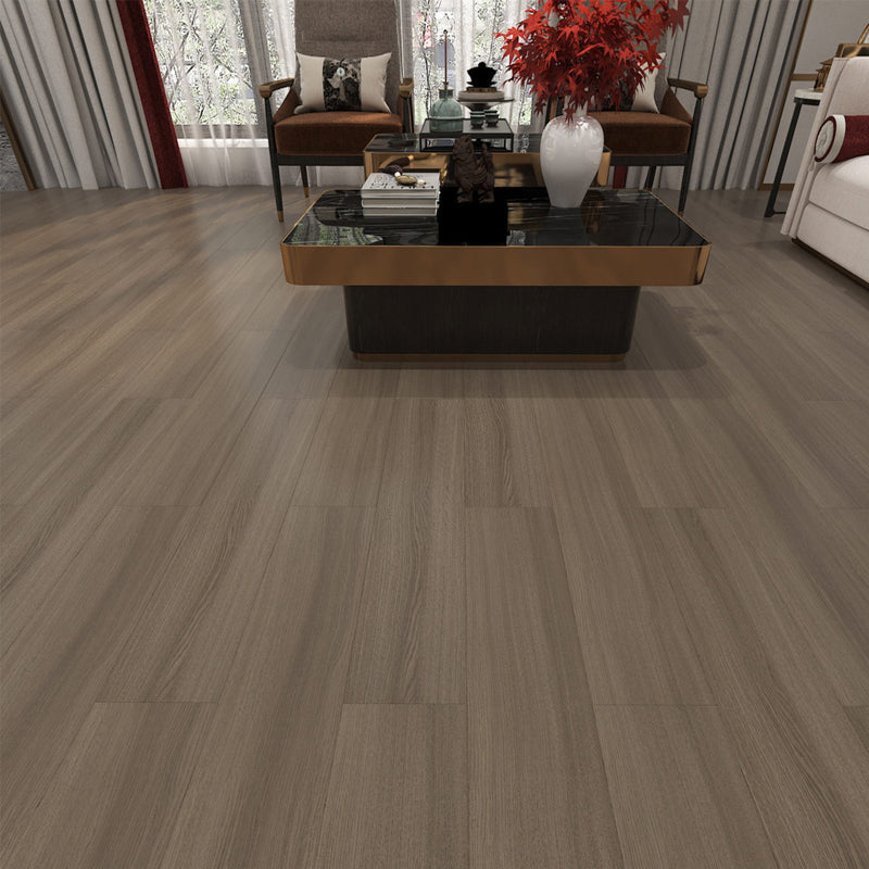 49"x8" width E0 natural solid wood laminate flooring, click-lock, waterproof