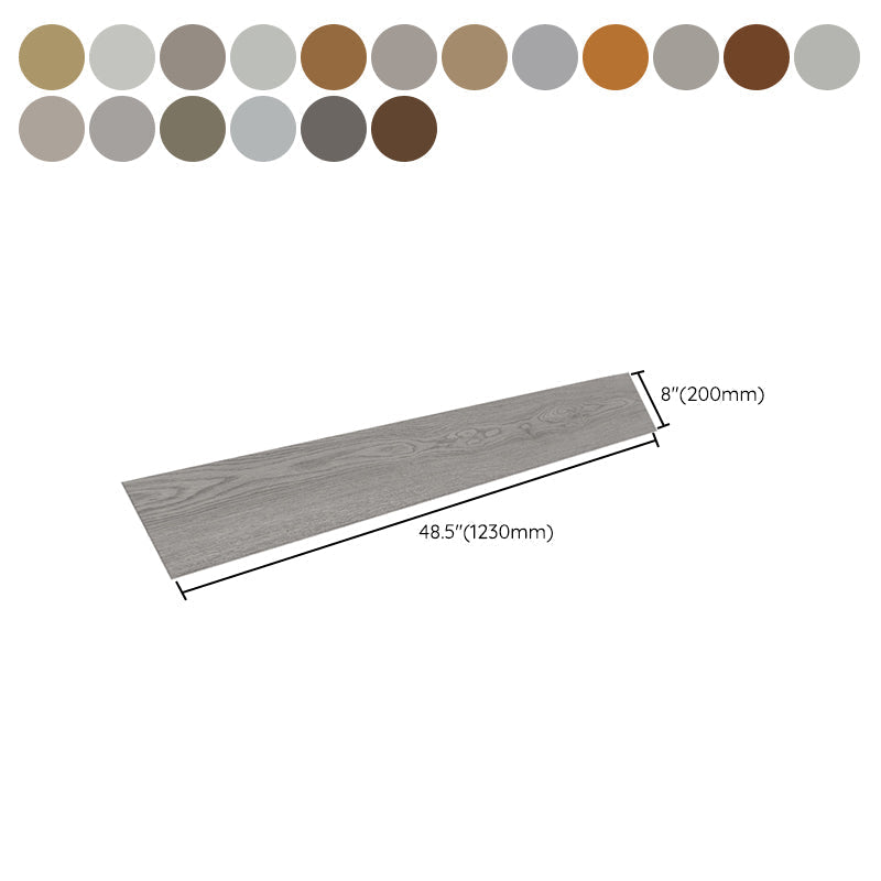 49"x8" width E0 natural solid wood laminate flooring, click-lock, waterproof