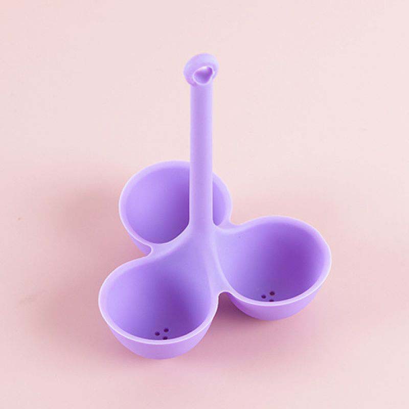 Food-grade silicone egg steamer