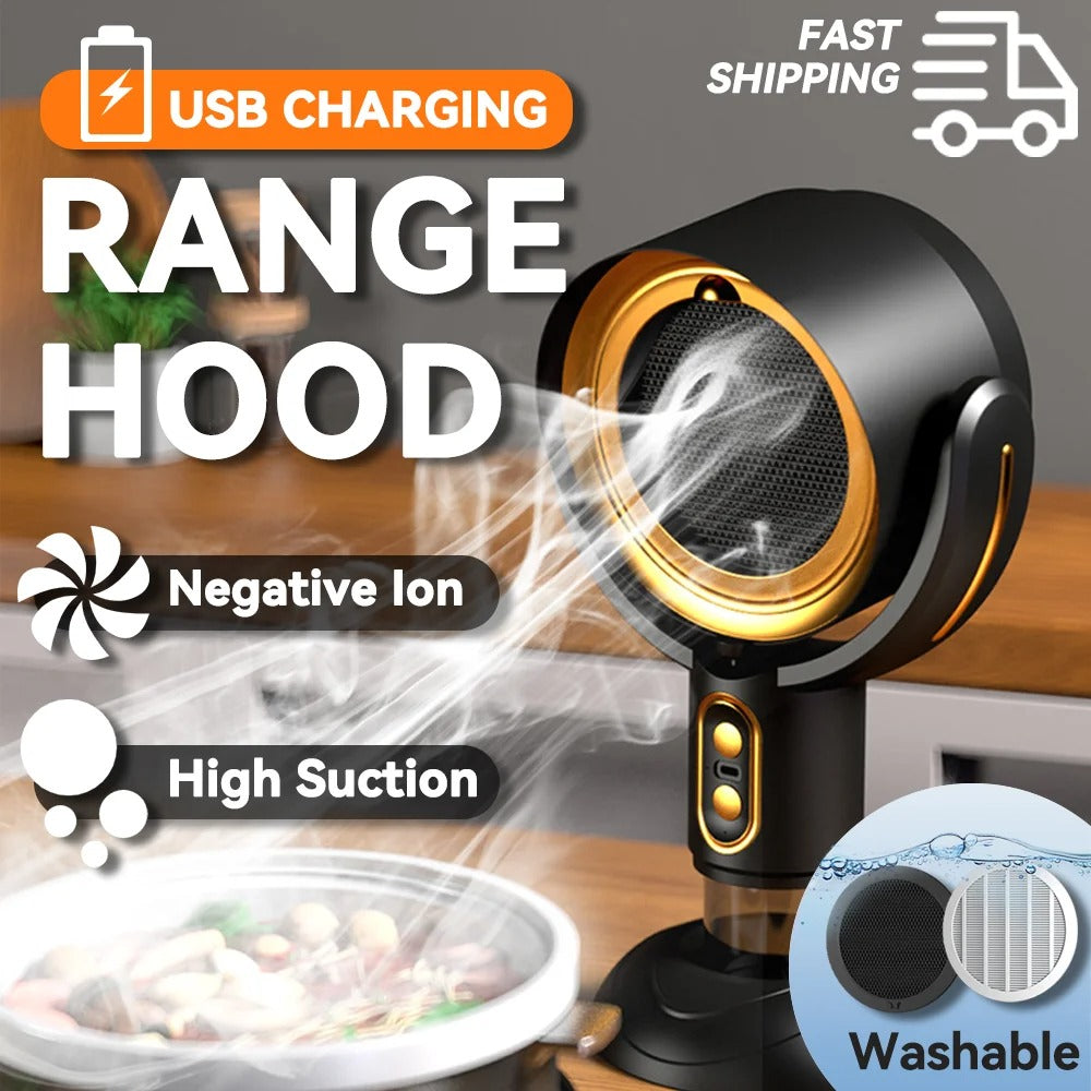 SmokeAway Venti – Portable Air Purifier Fan with Ion Technology and USB Charger