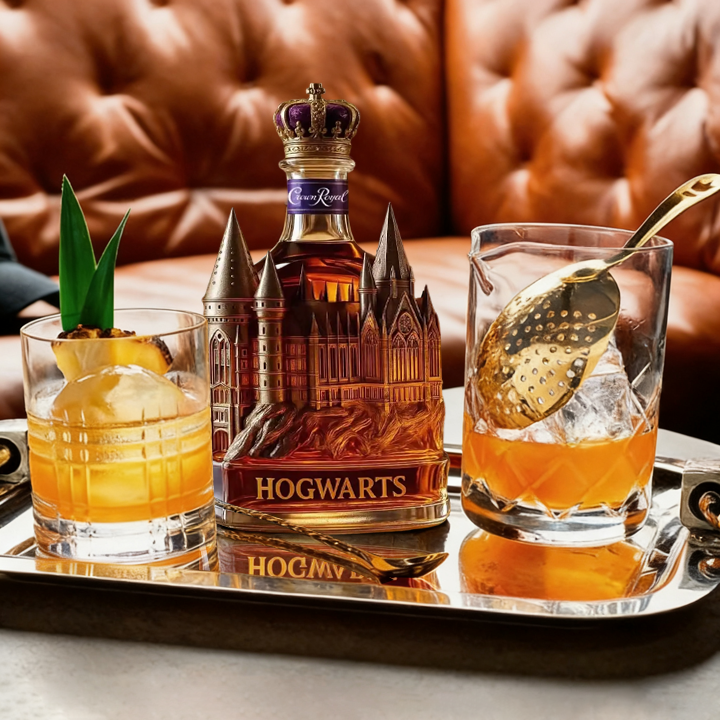 Hogwarts Castle Crown Royal Whiskey Bottle - Unveil A Truly Magical Addition to Your Collection