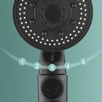 Plastic Shower Head Modern Handheld Shower Head with Adjustable Spray Pattern