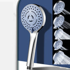 Modern Showerhead Bathroom Handheld Showerhead with Adjustable Spray Pattern