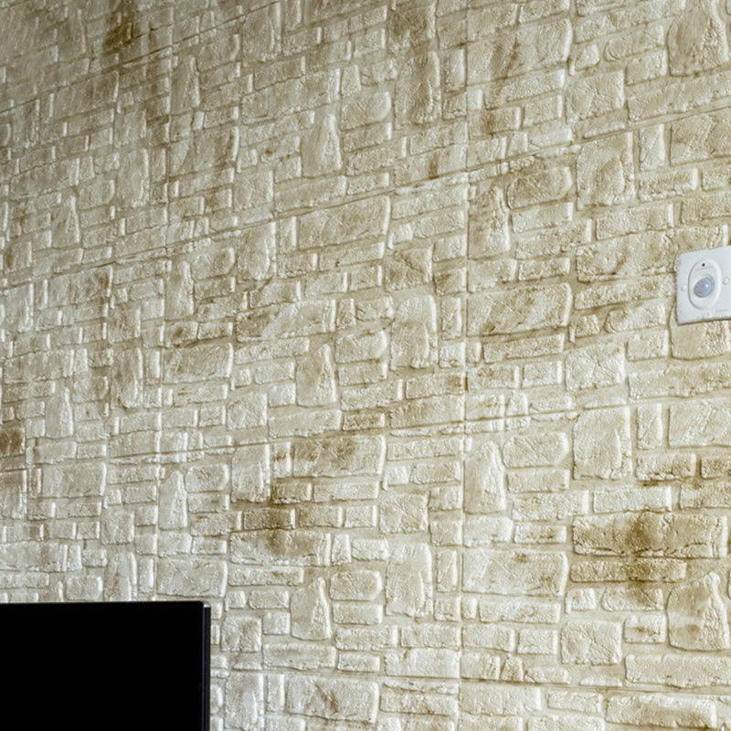 3D Artificial Stone Wall Panel Modern Style Living Room Wall Panel (10-Pack)