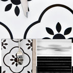 Square Mosaic Tile Peel and Stick Tile for Kitchen and Bathroom