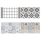 Square Mosaic Tile Peel and Stick Tile for Kitchen and Bathroom