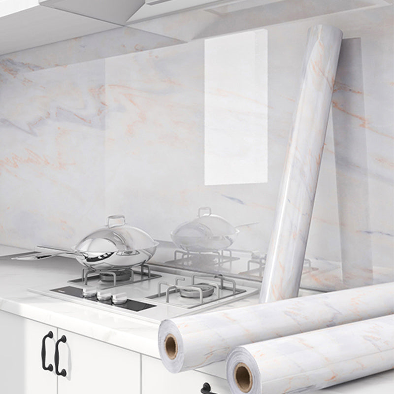 23.6" Rectangular Single Plate PVC Peel and Stick Tile for the Kitchen