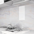 23.6" Rectangular Single Plate PVC Peel and Stick Tile for the Kitchen
