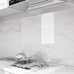 23.6" Rectangular Single Plate PVC Peel and Stick Tile for the Kitchen