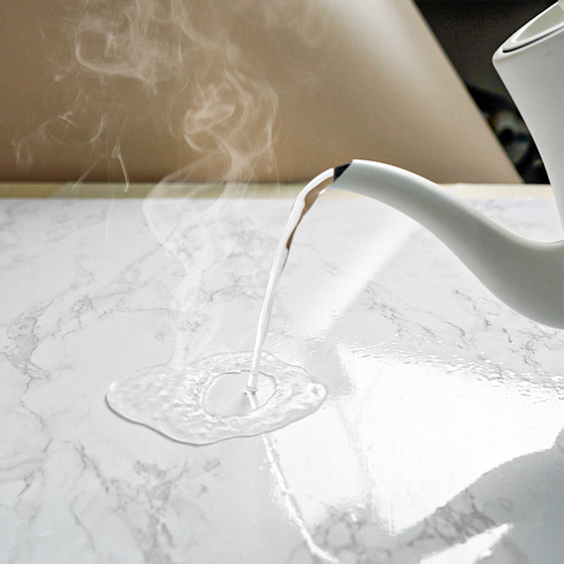 23.6" Rectangular Single Plate PVC Peel and Stick Tile for the Kitchen