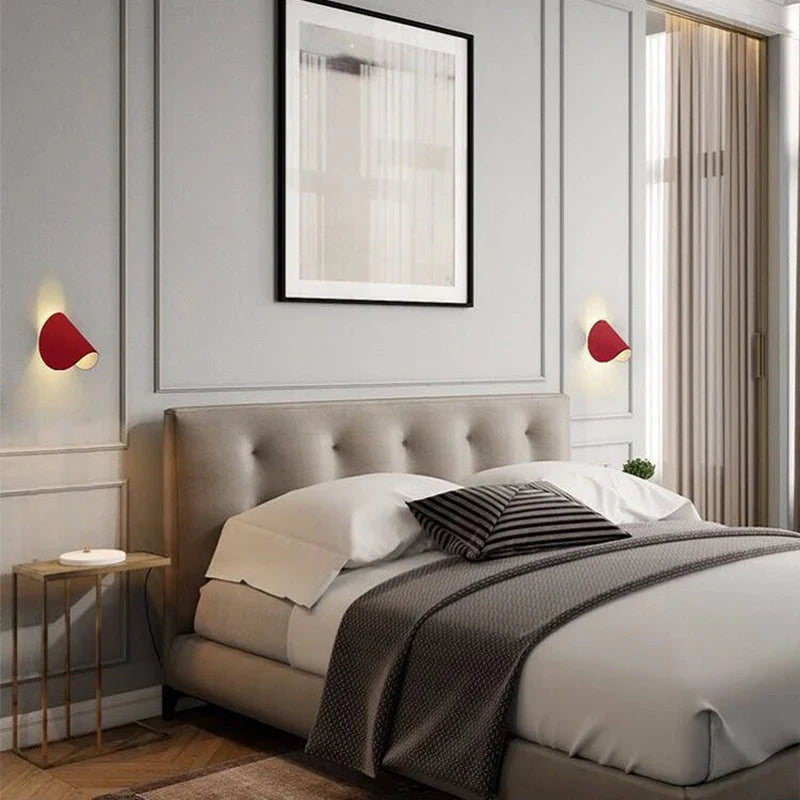 Modern Colored LED Wall Light in Stylish Design