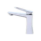 Glam Vessel Sink Faucet Brass Lever Handles with Drain Assembly Sink Mixer