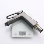 Glam Vessel Sink Faucet Brass Lever Handles with Drain Assembly Sink Mixer