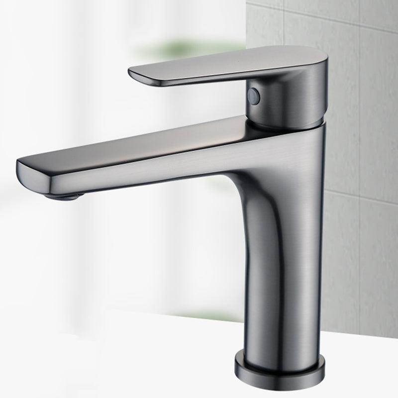 Contemporary Centerset Faucet Single Handle Faucet for Bathroom