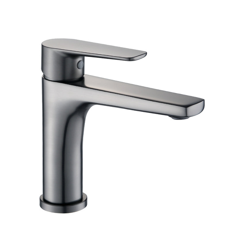 Contemporary Centerset Faucet Single Handle Faucet for Bathroom