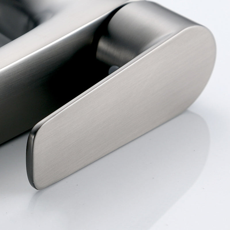 Contemporary Centerset Faucet Single Handle Faucet for Bathroom