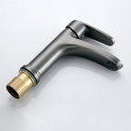 Contemporary Centerset Faucet Single Handle Faucet for Bathroom