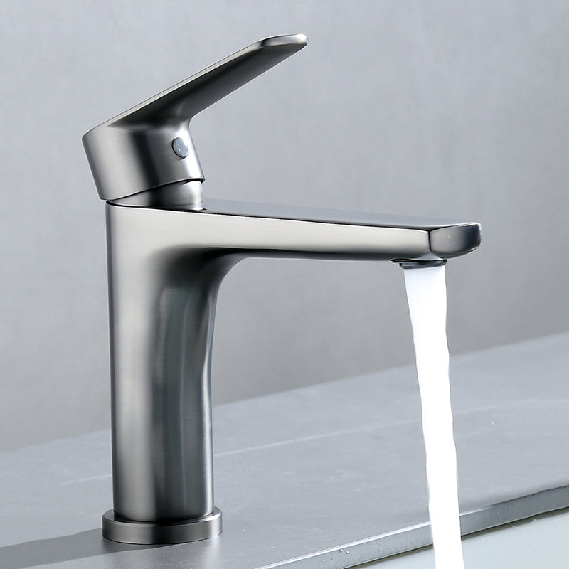 Contemporary Centerset Faucet Single Handle Faucet for Bathroom