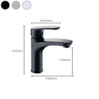 Contemporary Centerset Faucet Single Handle Faucet for Bathroom