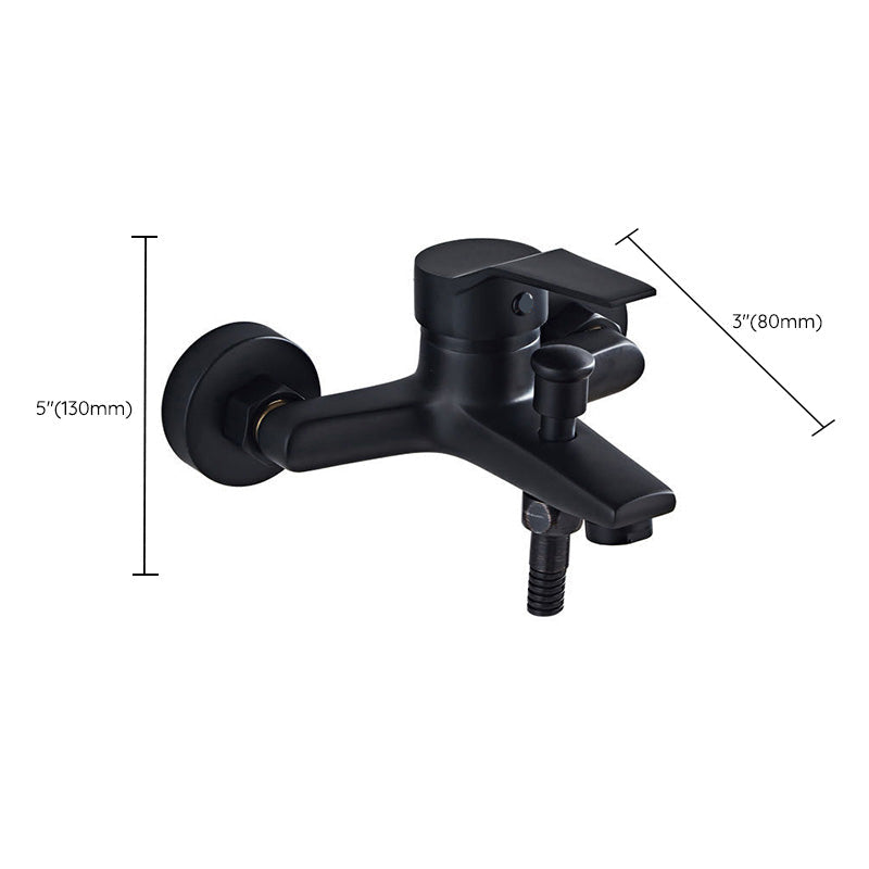Modern Silver Faucet Copper with 1-Handle 2-Hole Bathroom Faucet