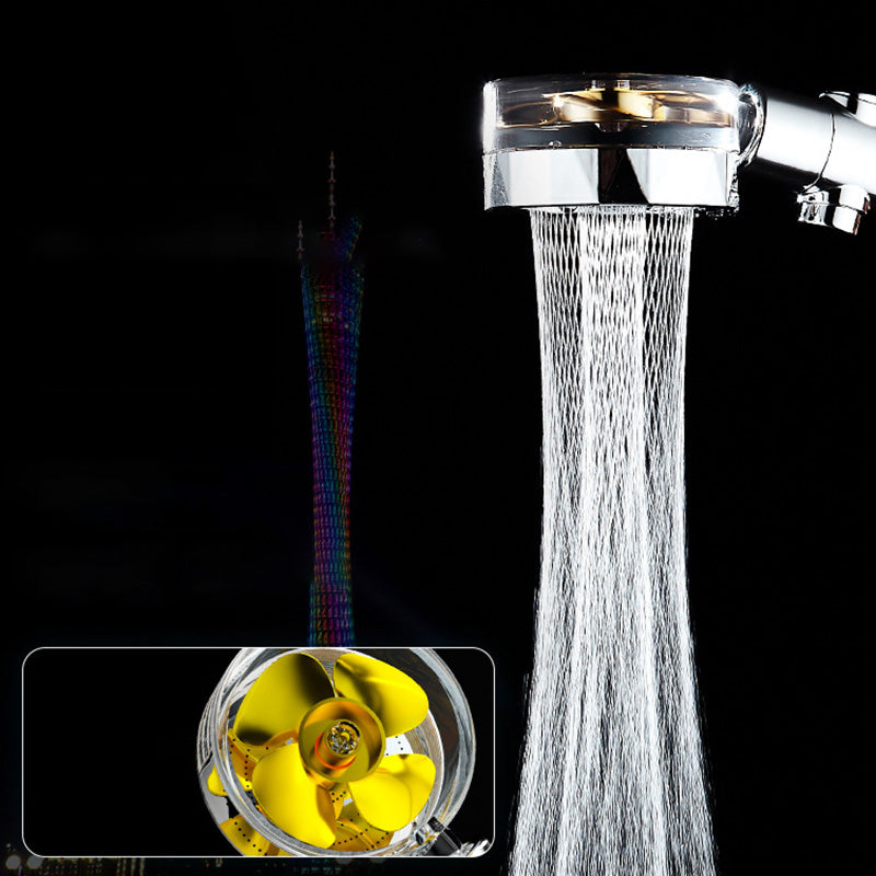 Modern Style Handheld Showerhead Plastic with Adjustable Water Flow