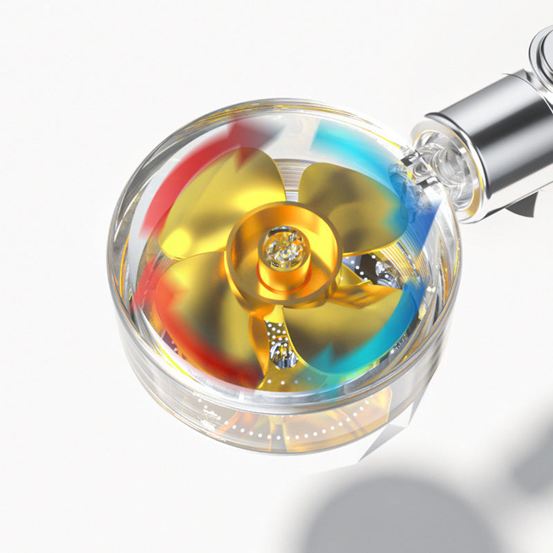 Modern Style Handheld Showerhead Plastic with Adjustable Water Flow