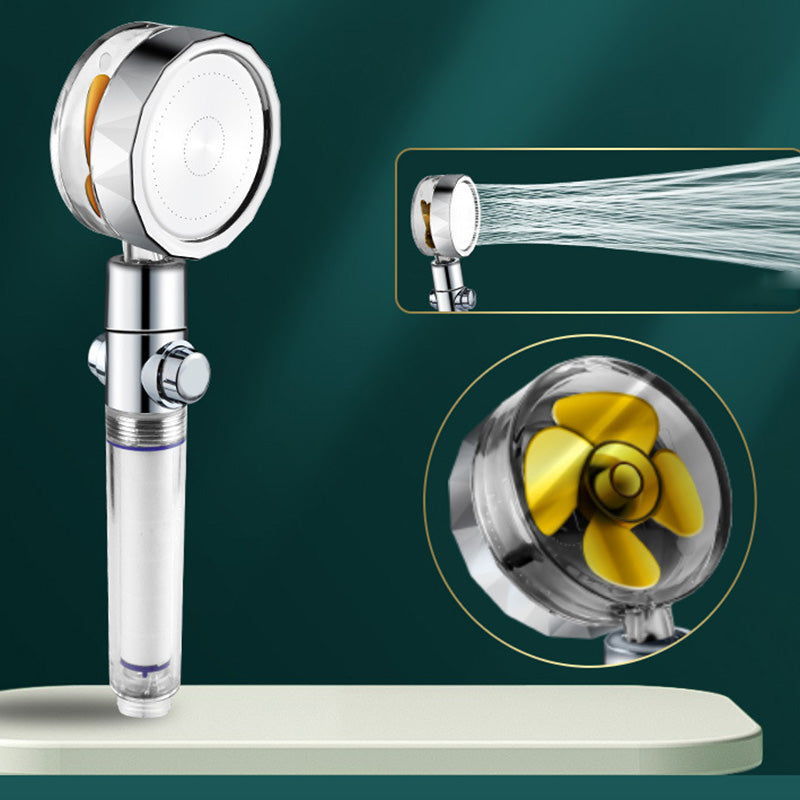 Modern Style Handheld Showerhead Plastic with Adjustable Water Flow