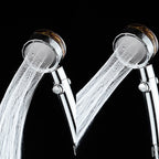 Modern Style Handheld Showerhead Plastic with Adjustable Water Flow
