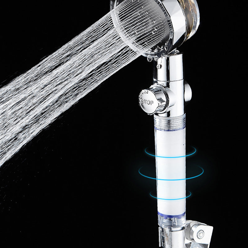 Modern Style Hand Shower Plastic Shower Head with Adjustable Water Flow