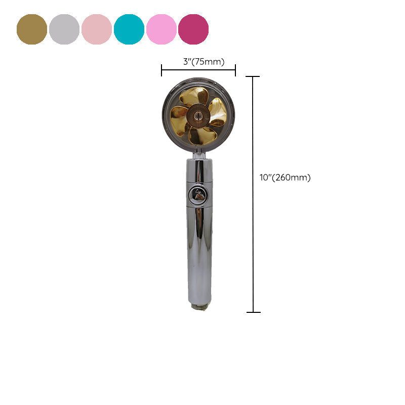 Modern Style Handheld Showerhead Plastic with Adjustable Water Flow