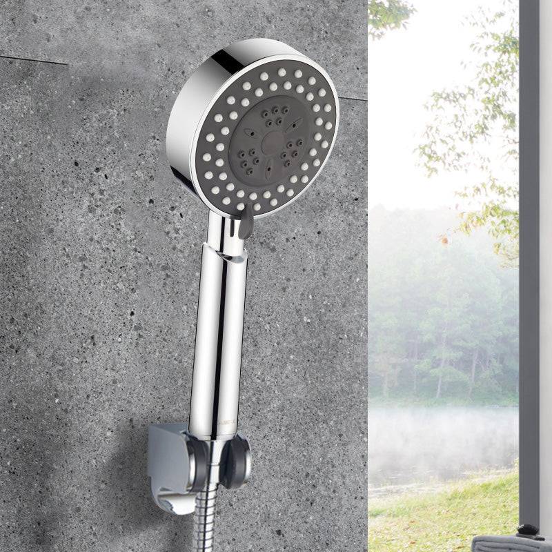 Contemporary Showerhead Combination Metal Round Handheld Showerhead