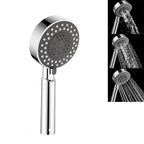 Contemporary Showerhead Combination Metal Round Handheld Showerhead