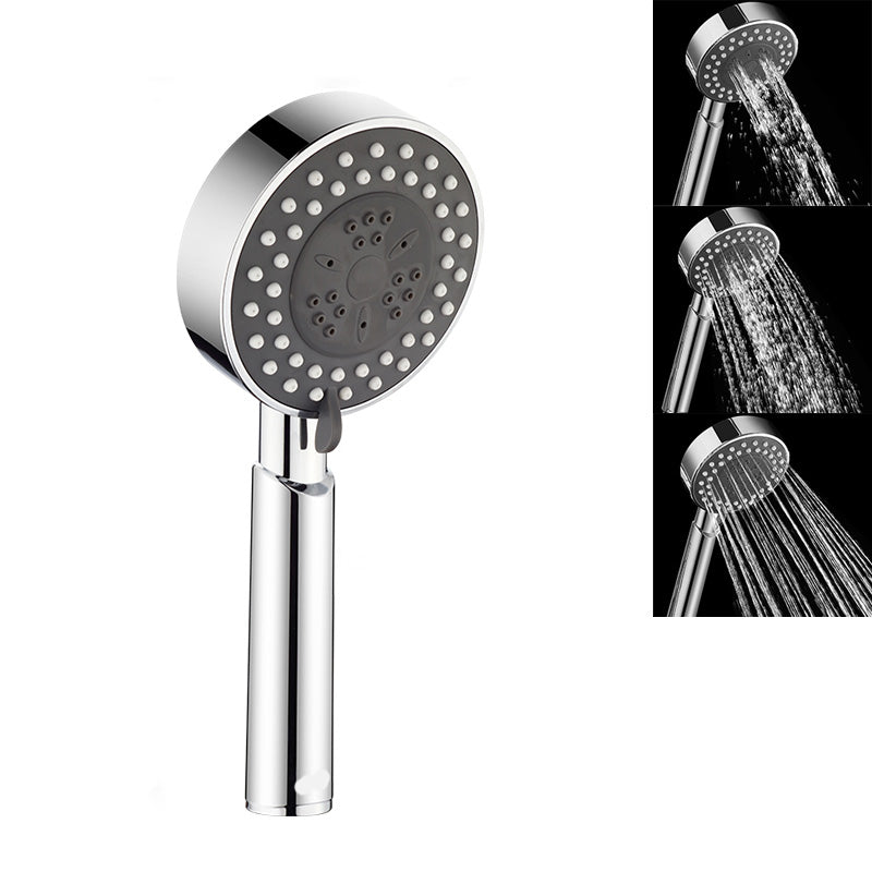 Contemporary Showerhead Combination Metal Round Handheld Showerhead
