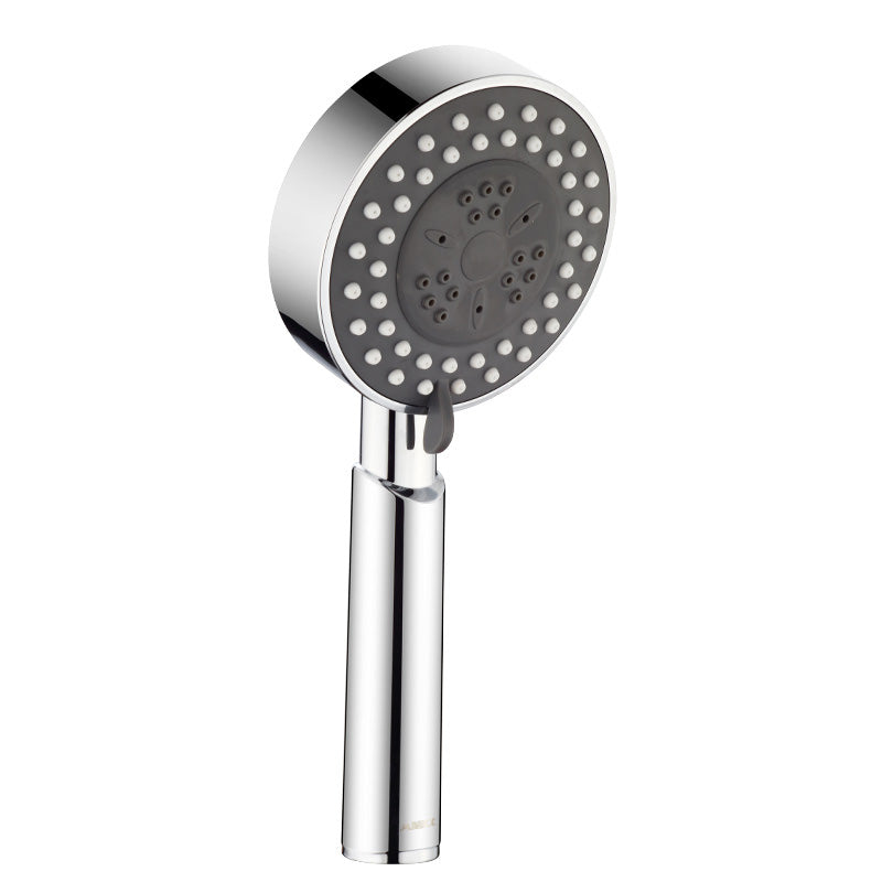 Contemporary Showerhead Combination Metal Round Handheld Showerhead