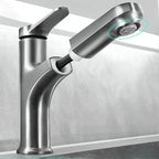 Simplicity Brass Sink Faucet Low Arc Single Color Centerset Vanity Faucet for the Bathroom