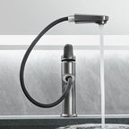 Simplicity Brass Sink Faucet Low Arc Single Color Centerset Vanity Faucet for the Bathroom
