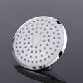 Round Shape Shower Head Modern Swiveling Wall Mounted Fixed Shower Head