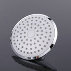 Round Shape Shower Head Modern Swiveling Wall Mounted Fixed Shower Head