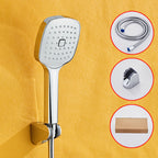 Square Handheld Shower Head Modern Wall Mounted Handheld Shower Head