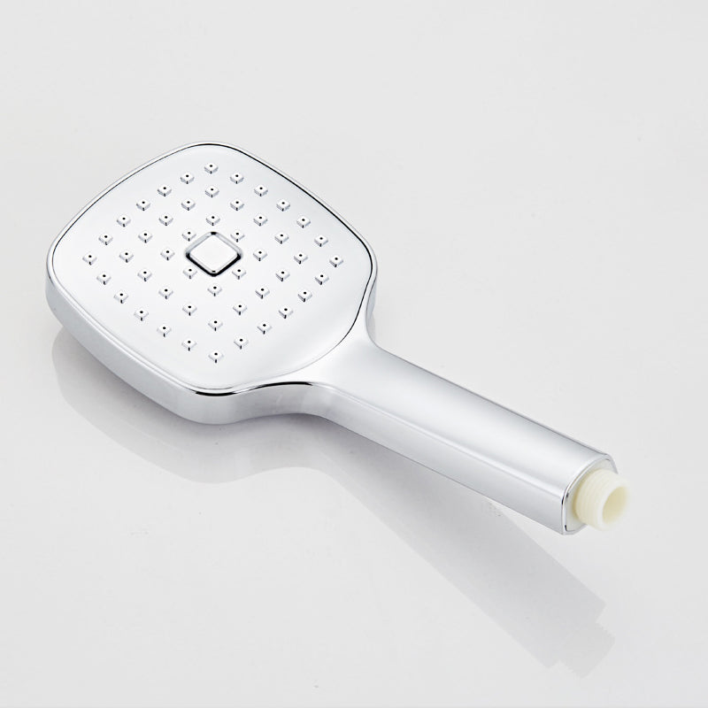 Square Handheld Shower Head Modern Wall Mounted Handheld Shower Head