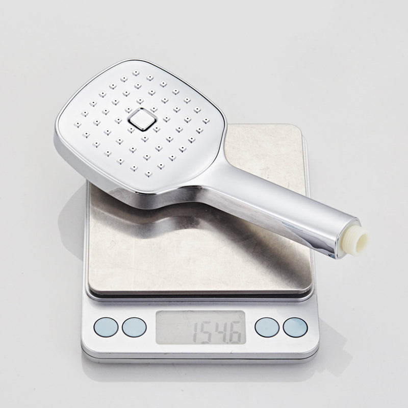 Square Handheld Shower Head Modern Wall Mounted Handheld Shower Head