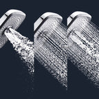 Wall-mounted handheld shower Modern metal handheld shower