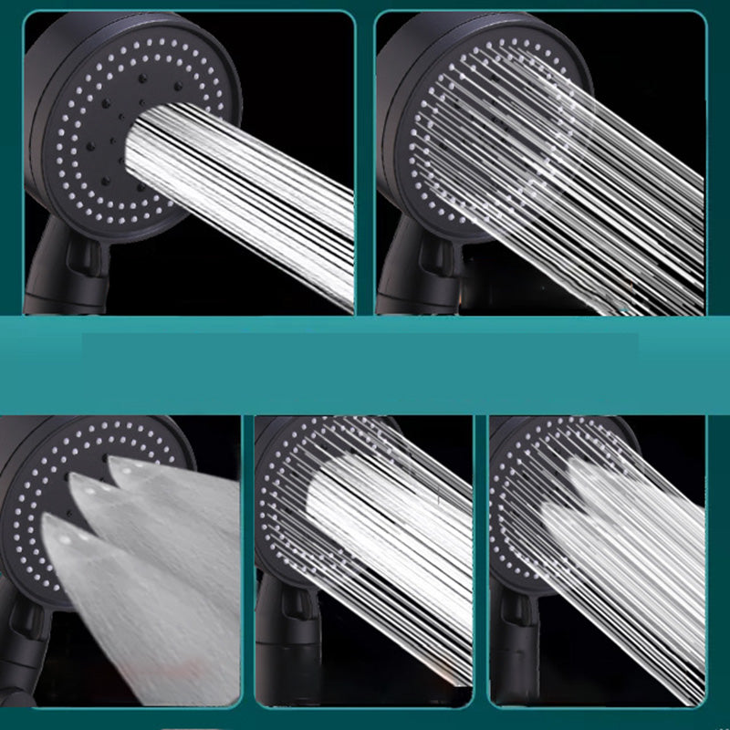 Plastic Showerhead Adjustable Spray Pattern Handheld Showerhead