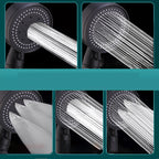 Plastic Shower Head Adjustable Spray Pattern Handheld Shower Head