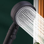 Plastic Shower Head Adjustable Spray Pattern Handheld Shower Head